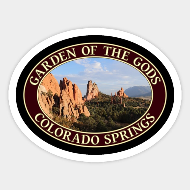 Garden of the Gods in Colorado Springs Sticker by GentleSeas